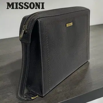 MISSONI / 미쏘니 가죽 클러치백 세컨드 백 K27