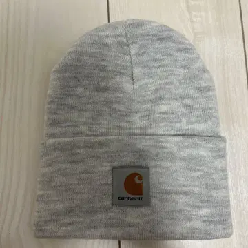 Carhartt 그레이 니트 모자 카츠키 군 착용