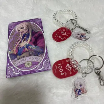 브레이브 마스터즈 미카도 타카시 아르카나 카드 극락탕 락커 키 2점