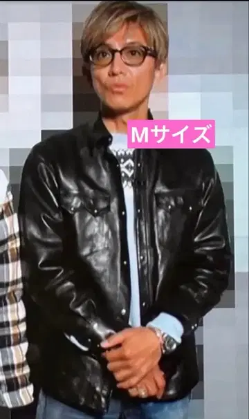 MASSES 마시스 기무라 타쿠야 가죽 셔츠