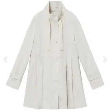 anayi 2025 브라이트 트윌 미들 플레어 코트