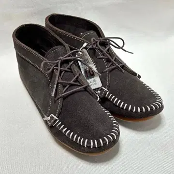 새상품 미네통카 MINNETONKA 모카신 부츠 브라운 24.0