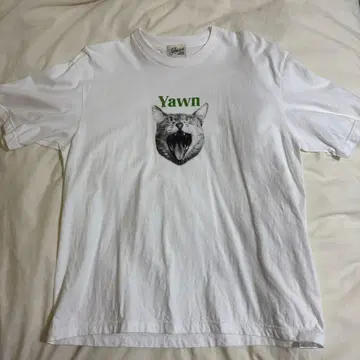 글로스터 고양이 t셔츠 화이트