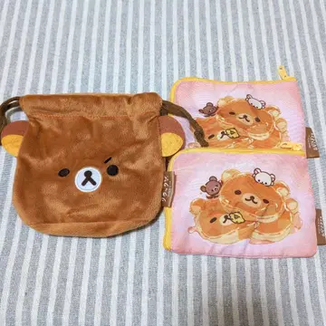 리락쿠마 가챠 복조리 파우치