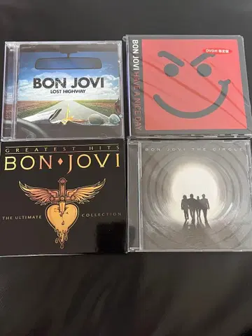 BON JOVI 앨범 4장 세트
