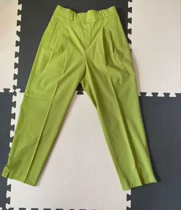 제대로 이지 테이퍼드 팬츠 피스타치오 M 사이즈
