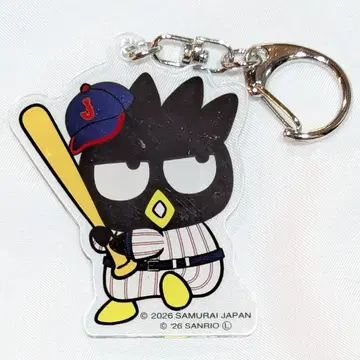 스레드 사무라이 재팬 x 산리오 캐릭터즈 아크릴 키링 배드마츠마루