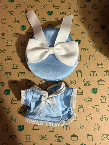 무속성 봉제 인형 10cm 의류