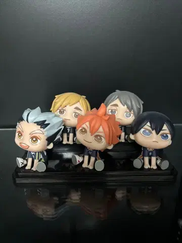 하이큐 큐룽하게 쳐다보는 포즈 미니 피규어 프라이스 묶음 판매