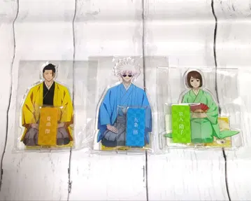 주술회전 회옥옥절 아크릴 스탠드 기모노 Ver 고죠 게토 이에이리