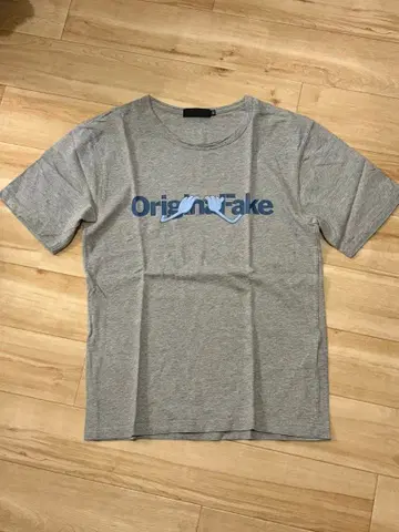 OriginalFake 그레이 티셔츠