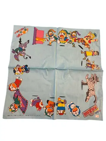 도라에몽 태양왕 전설 도라에몽즈 손수건 2000년 미사용 새상품