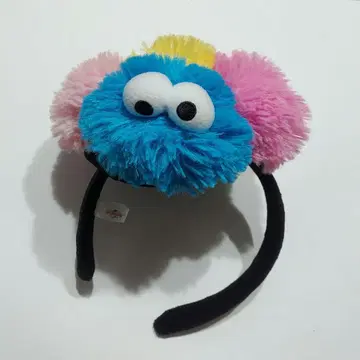 세서미 스트릿 쿠키 몬스터 머리띠