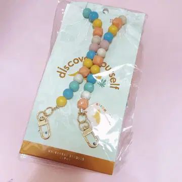 유니버설 스튜디오 쥬라기 월드 스마트폰 숄더 비즈 스트랩