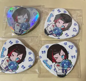 Crazy Raccoon CR 우루카 uruca 발렌타인 캔뱃지