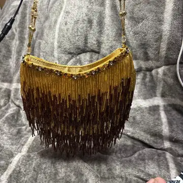 쉐이란 비즈 백 파티 백 일본 정통의상 소품 비즈 자수 scbeilan