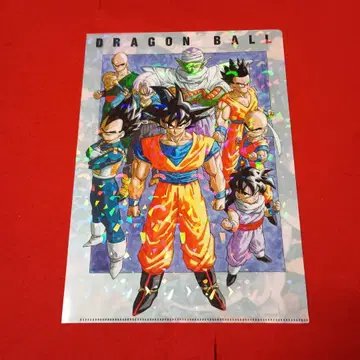 초레어 WJ 50주년 기념 A4 반짝이 클리어 파일 드래곤볼