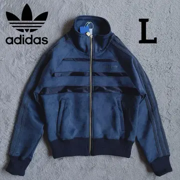 새상품 아디다스 오리지널 트랙 자켓 네이비 스웨이드 Lsize
