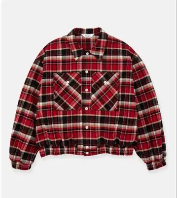 디가웰 DIGAWEL 체크 셔츠 블루종