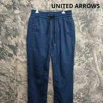 UNITED ARROWS 네이비 이지 팬츠 유나이티드 애로우즈