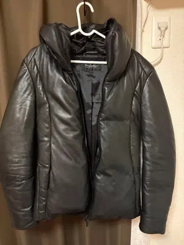 Tornado Mart 후디 가죽 다운