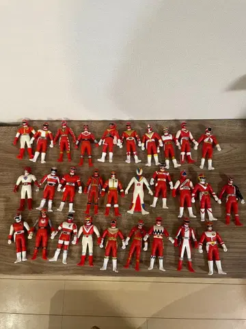 슈퍼전대 히어로 레드 소프트 비닐 세트