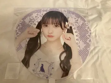 야마자키 소라 AKB48 BIG 부채 멍멍 포즈ver