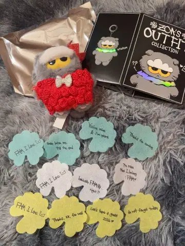 ZO&FRIENDS ZOA 랜덤 봉제 인형 키링