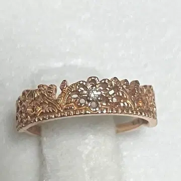 케이스 없음 k10 ete 플라워 다이아몬드 9호 시스루 반지