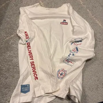 스튜디오 지브리 마녀 배달부 키키 긴팔 T셔츠 M 사이즈