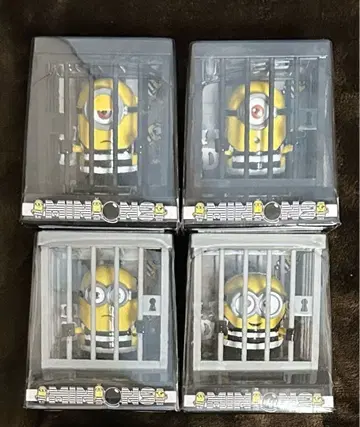 슈퍼배드 3 미니언즈 미니언 솔라 스윙 죄수 전 4종 상자 하자 있음