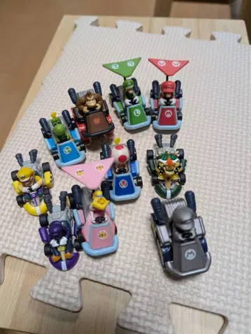 마리오 카트 피규어 세트 11개