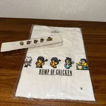 BUMP OF CHICKEN 니콜 핀즈 T셔츠 S사이즈 FF 콜라보