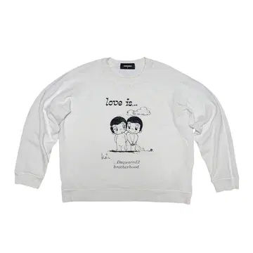 DSQUARED2 김카사리 여성용 트레이닝복 맨투맨