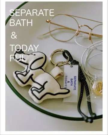 SEPARATE BATH & TODAYFUL Key Charm