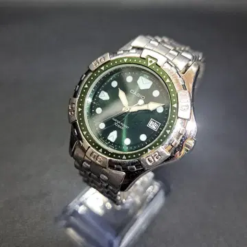 CASIO 카시오 다이버 워치 그린 손목시계