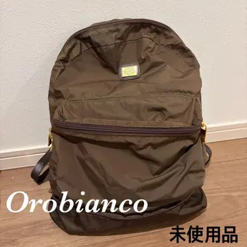 [ 미사용품 ] Orobianco 브라운 백팩