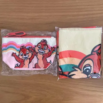 [ 미개봉 ] 칩 앤 데일 파우치와 페이스타월