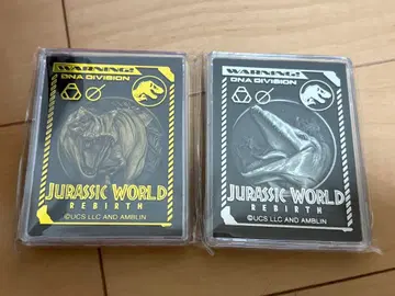 쥬라기 월드/부활의 대지 극장 오리지널 메달 2종 세트