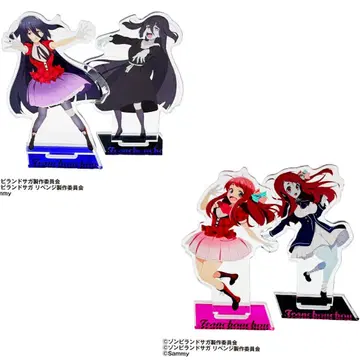 좀비 랜드 사가 아크릴 스탠드 2개 세트 사쿠라 야마다 타에 사미