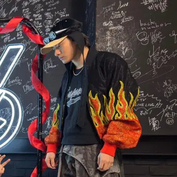 24AW Sasquatchfabrix. 이어머프 캡 히라노 쇼 착용