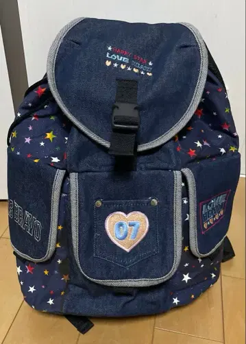 y2k 헤이세이 여자 백팩 페어리 그런지 데님 별 하트 모리걸