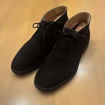 처치 라이더 블랙 스웨이드 처카 부츠