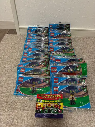 LEGO 코카콜라 오리지널 2002년제 축구 30종 풀컴프