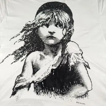 90s USA제 Les Miserables 레 미제라블 티셔츠