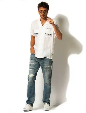 야자수 자수 포켓 셔츠 바니쿨스 barney cools