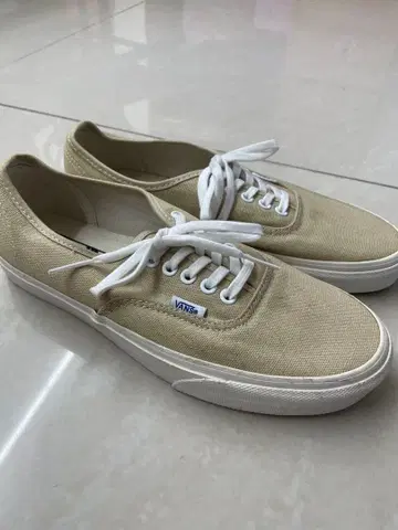 VANS 반스 오센틱 Authentic 베이지 26cm