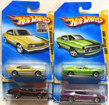핫휠 미국차 마이너 계열 랜덤 4대 세트