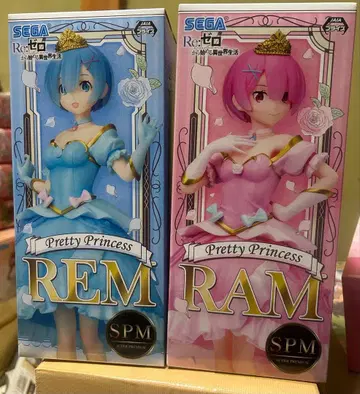 SEGA Pretty Princess 렘 라무 피규어 세트