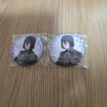 704 문호 스트레이독스 마네키네코 콜라보 효도르 D 캔뱃지 2개 세트
